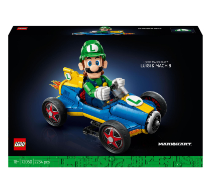 Klocki LEGO® LEGO SUPER MARIO 72050 Mario Kart™ — Luigi i Mach 8